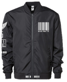 Classic Marinate Bar-Code Bomber Jacket