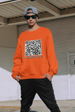 QR Code Logo Uni-Sex Sweatshirt