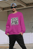 QR Code Logo Uni-Sex Sweatshirt