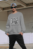 QR Code Logo Uni-Sex Sweatshirt